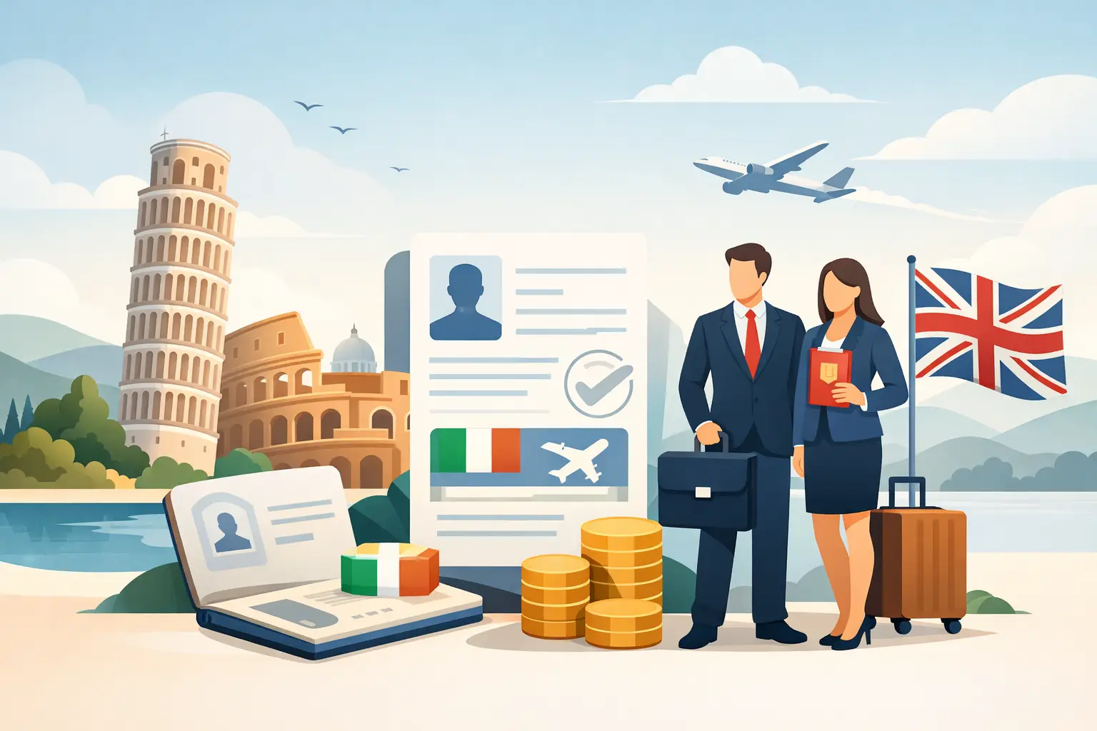 Italy Investor Visa for UK Citizens