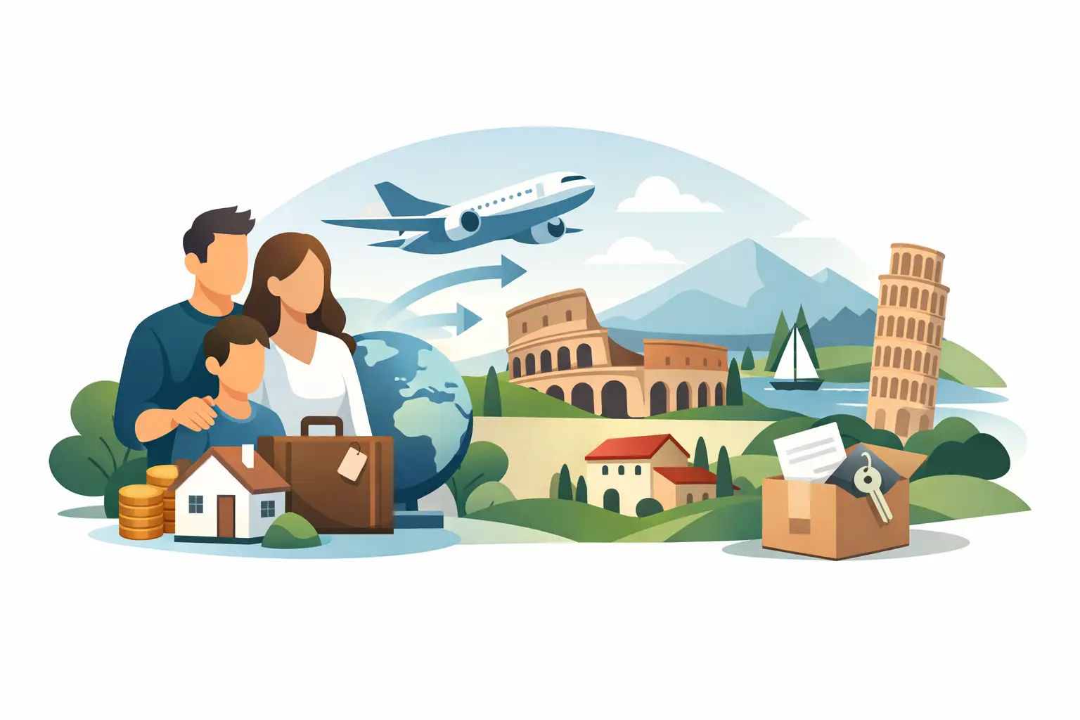 A Guide to Moving Family Assets to Italy
