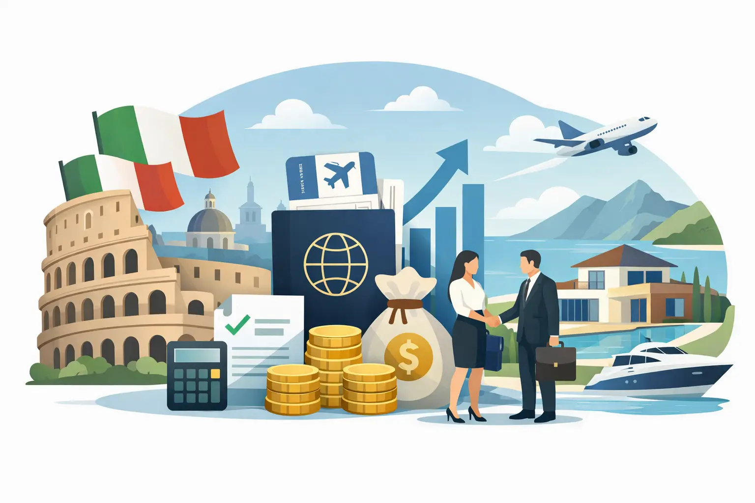 Italian Flat Tax Regime and Investor Visa Programs