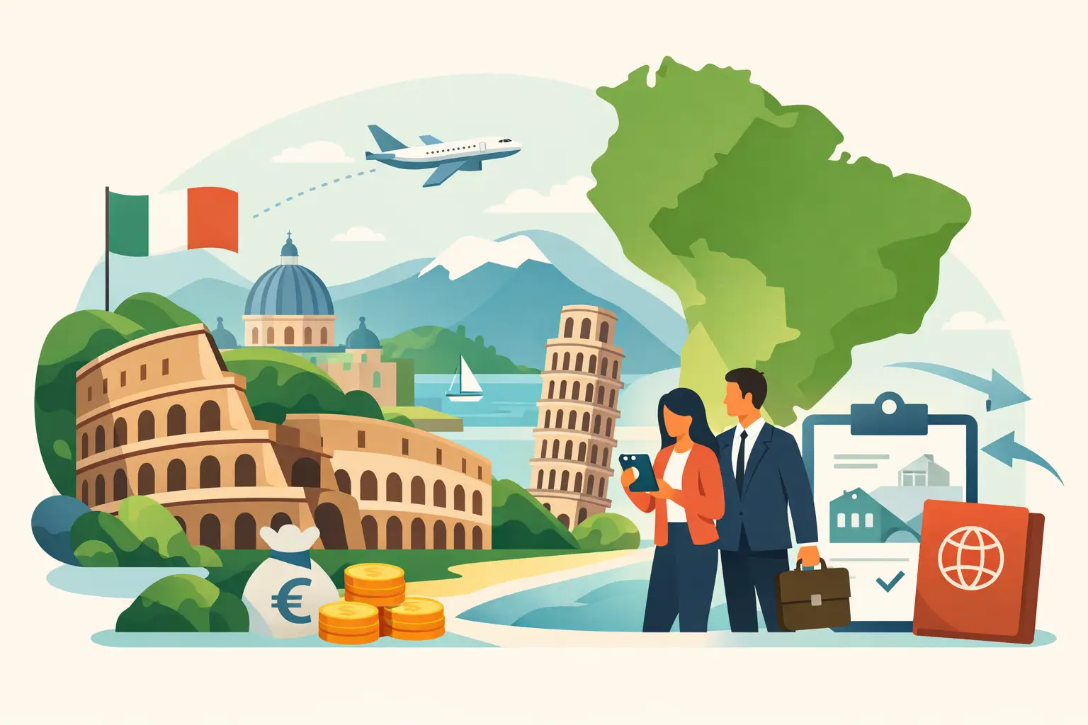 Italy Investor Visa for South America Citizens