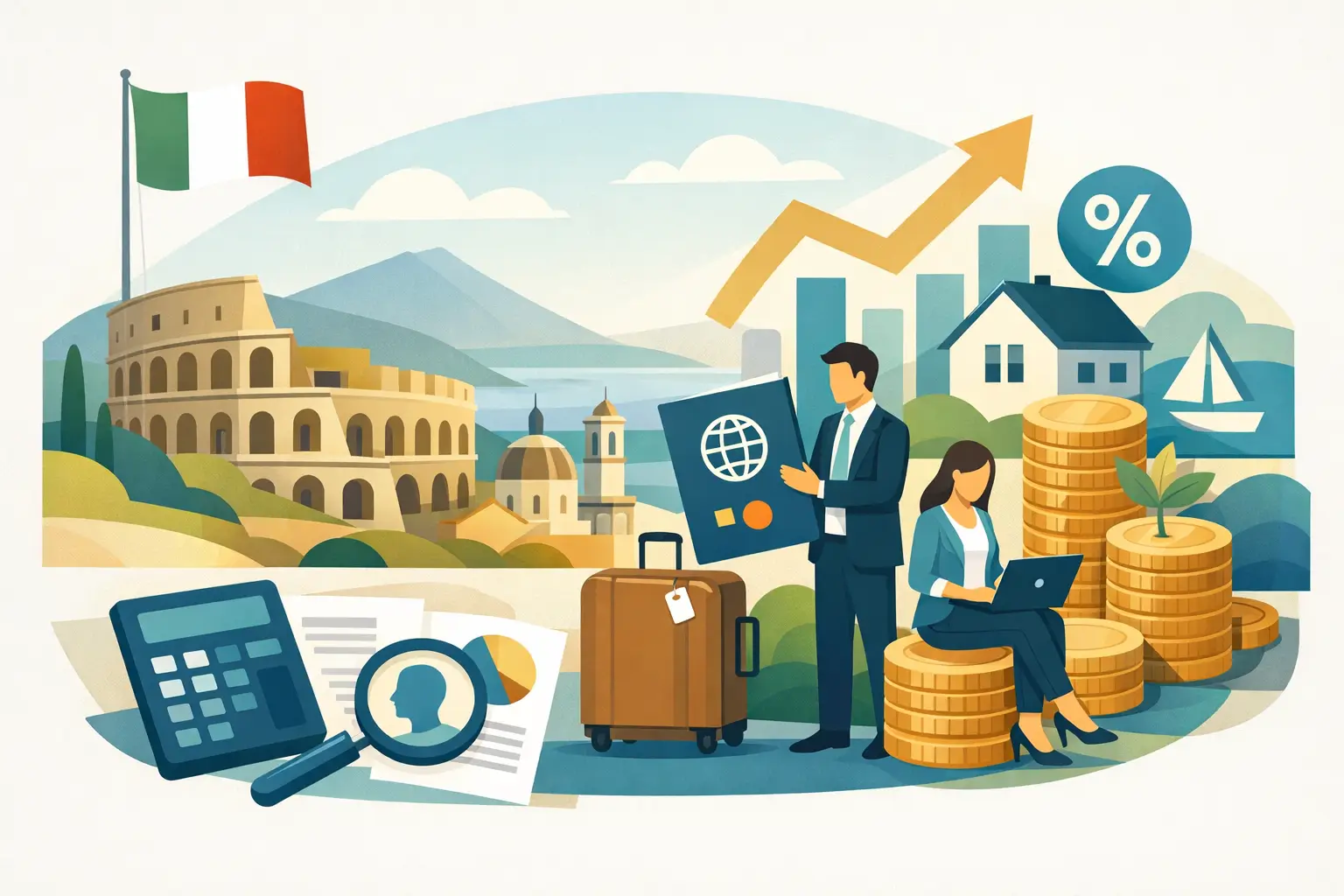 Italy Investor Visa Tax Benefits Explained