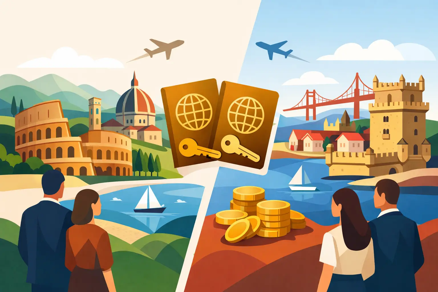 Italy vs Portugal Golden Visa