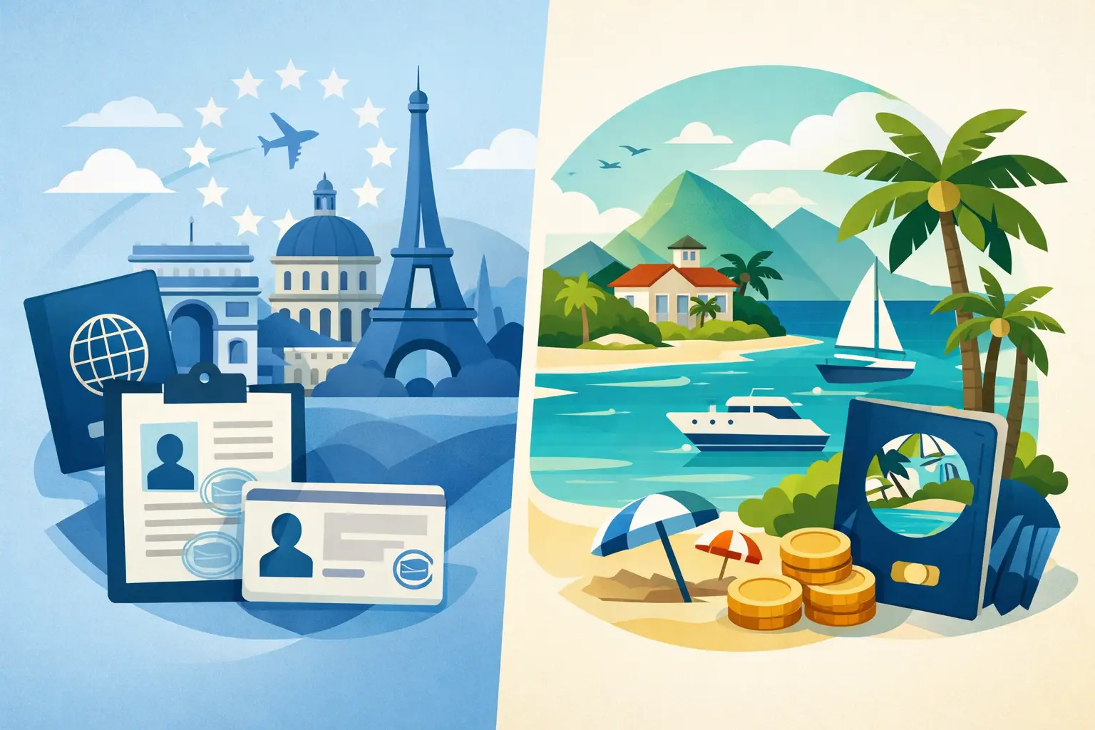 Schengen Residency Compared With Caribbean Citizenship