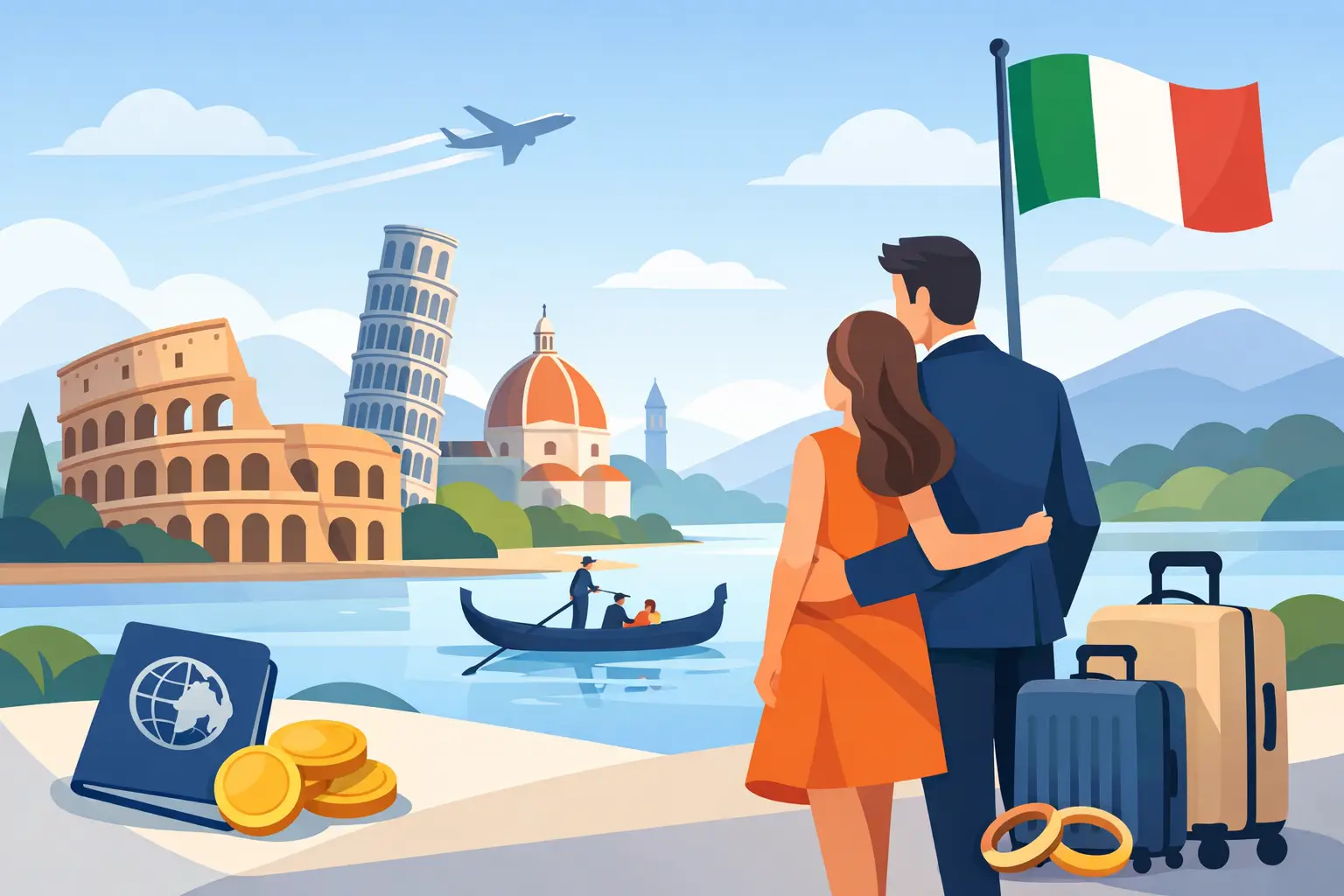 Can an Investor Visa Include a Spouse in Italy?