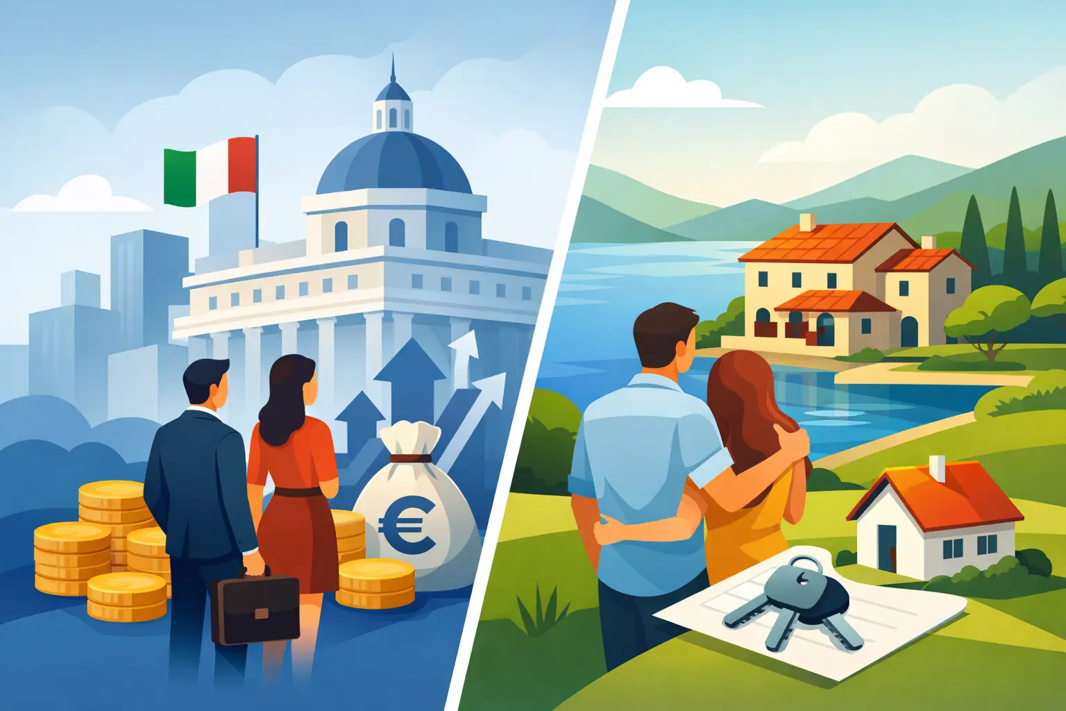 Italian Residency by Investment vs Property Purchase